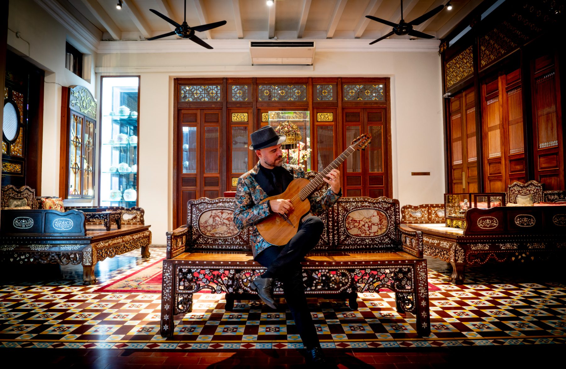Luis Coelho heritage session at the Blue Mansion, Penang